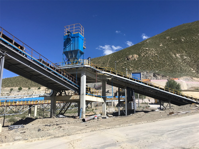 华新水泥(西藏)有限公司时产1000吨骨料生产线